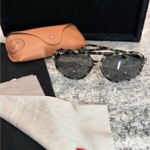 Ray-Ban Black and Gray Sunglasses